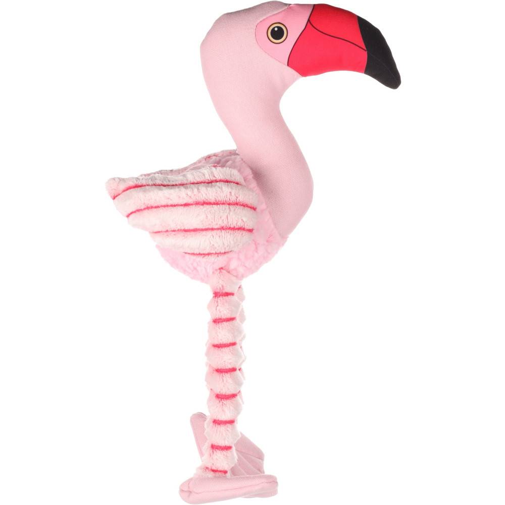 Flamingo - Jouet Flamant rose 35 cm pour chien - Imagen 1