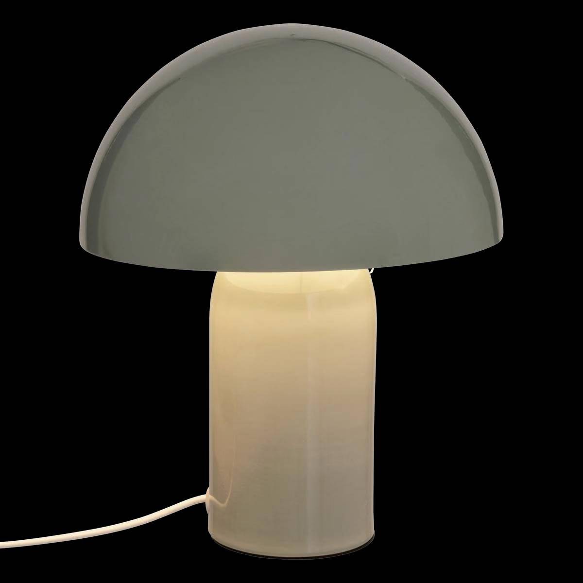 Lampe champignon H24,5 cm Lito métal vert céladon Atmosphera - Image 5