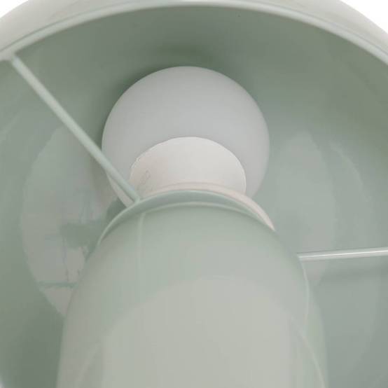 Lampe champignon H24,5 cm Lito métal vert céladon Atmosphera - Image 2