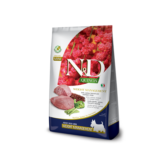 Croquettes chien - N&D - Quinoa Weight Management - Mini - Farmina