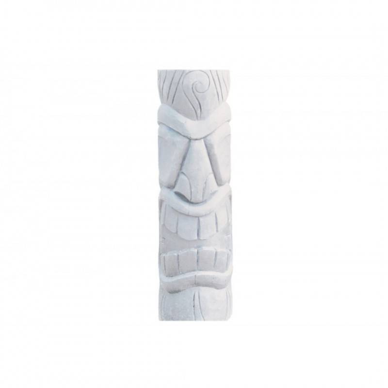 Jardinex - Statue de jardin Tiki Mauri 75 cm - Blanc  - Jardinex - Imagen 1