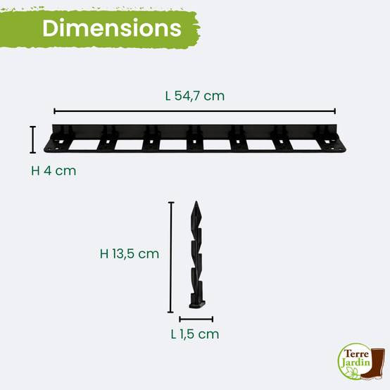 Bordure de jardin flexible - Image 3