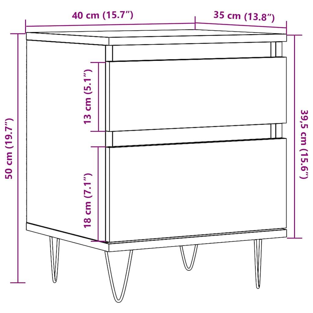 Meuble Support Aquarium 121cm Bois avec Rangement 3 Niveaux Chêne Artisanal - ComfortXL Outdoor Living - Image 9