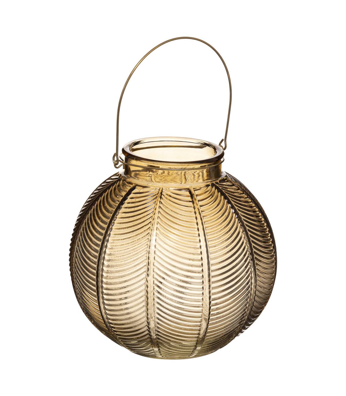 Lanterne Photophore en Verre déco D 19 cm - Image 1