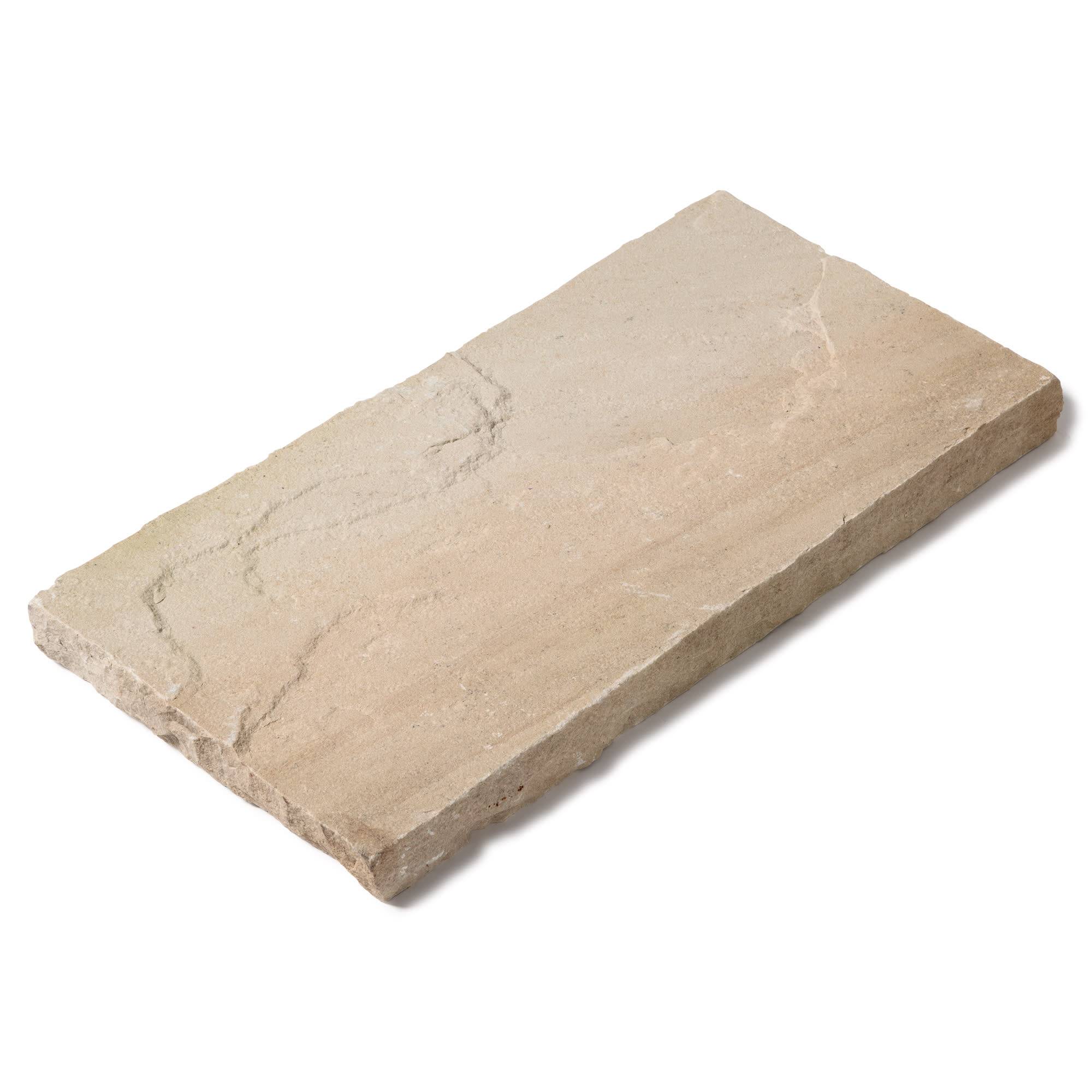 Pas japonais Rectangle Grès Kandla Beige 60x30x4 cm (à l'unité) - RO'MA NATURE - Image 2