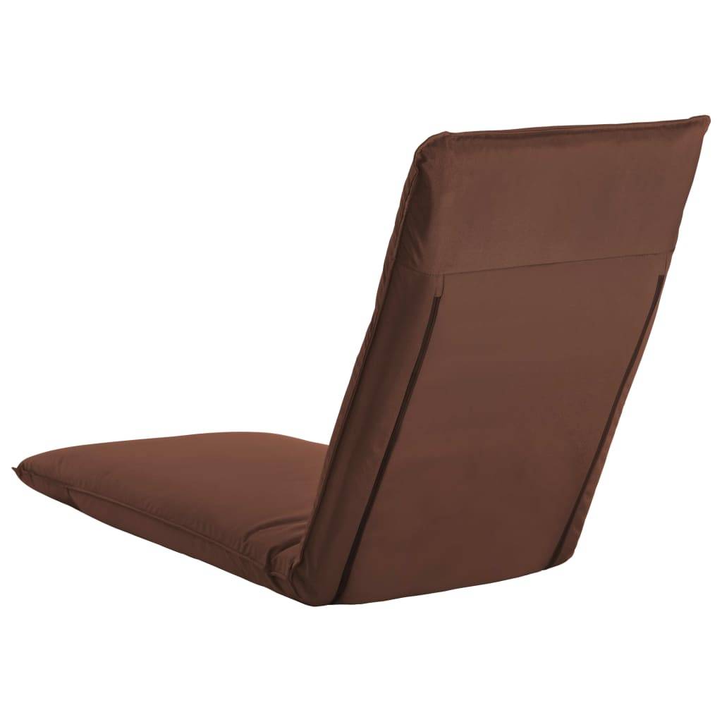 Helloshop26 - Transat chaise longue bain de soleil lit de jardin terrasse meuble d'extérieur pliable tissu oxford marron - Imagen 4