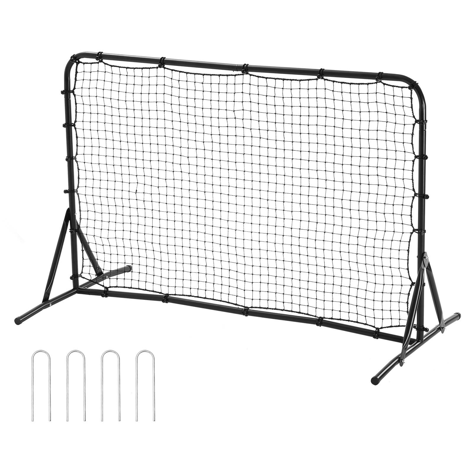 Vevor - VEVOR Filet de rebond football 182,8 x 121,9 cm, rebondisseur portable en tube de fer, filet PET durable, sac de transport inclus. - Image 1