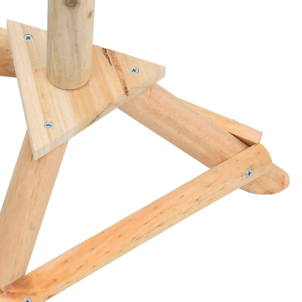 Mangeoire à oiseaux sur pied en bois de sapin pour jardin et terrasse 110 cm – ComfortXL Pet Living - Image 6