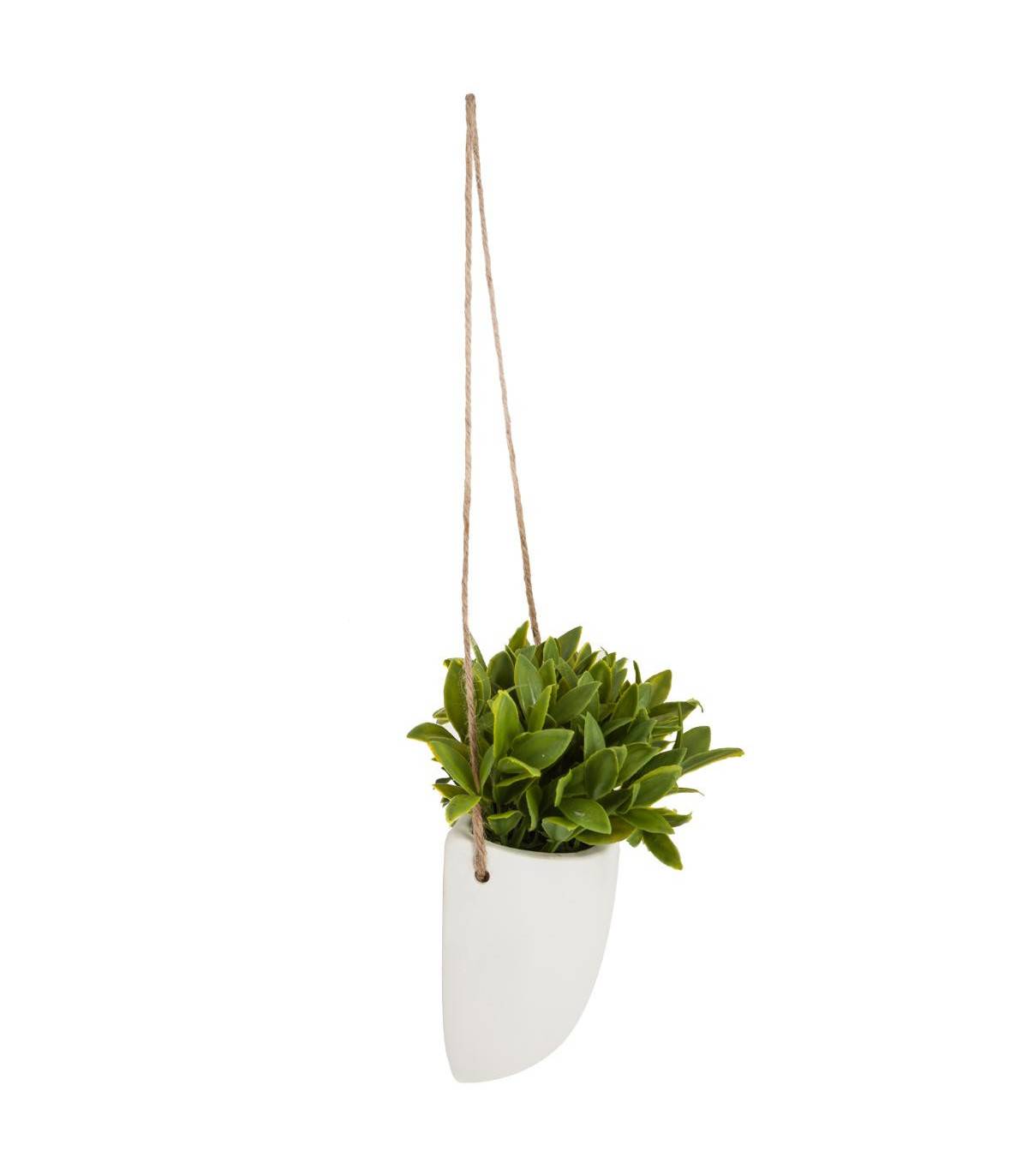 Plante artificielle murale Pot en céramique H 20 cm - Imagen 1