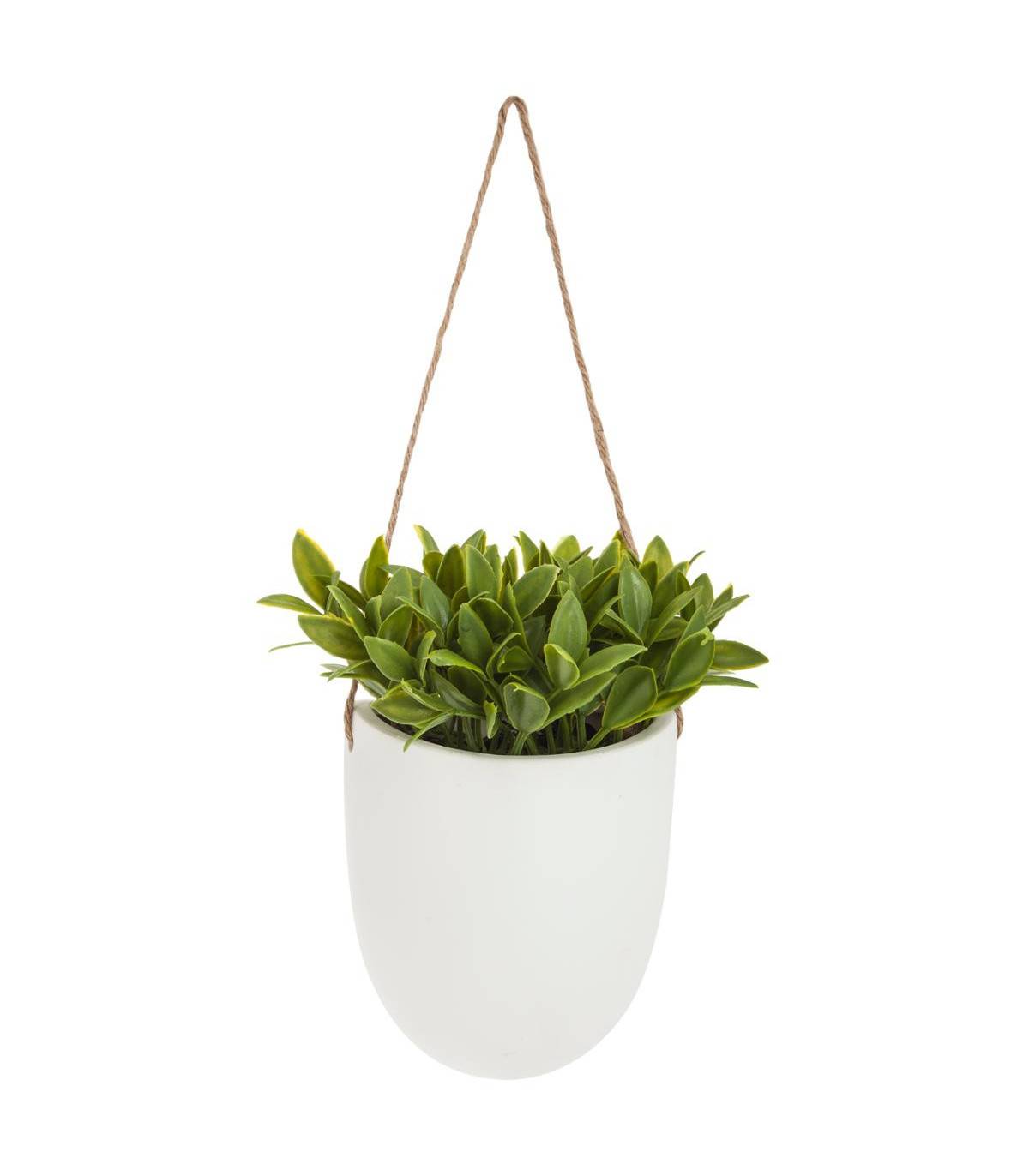 Plante artificielle murale Pot en céramique H 20 cm - Imagen 2