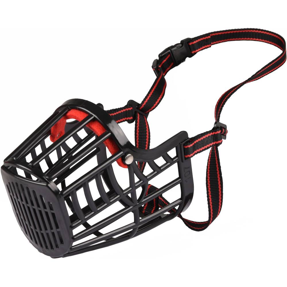 Muselière SILAS XXL noir 43 cm 51-70 cm pour chien - Imagen 7