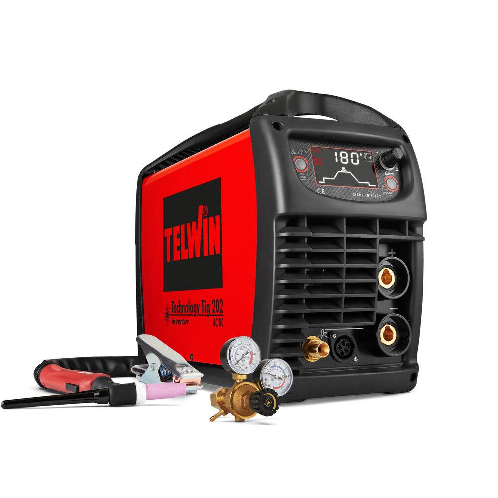 Poste à souder Inverter TIG - Technology TIG 202 AC/DC - 230V - + ACC - TELWIN - 816244 - Imagen 2