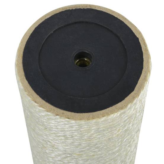 Grattoir pour chats sisal beige 8 x 8 x 35 cm - PANGIVO - Image 2
