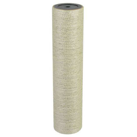 Grattoir pour chats sisal beige 8 x 8 x 35 cm - PANGIVO - Image 1