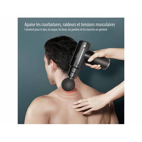 Pistolet de massage compact 30W USB MAGNETICLAND - Image 6