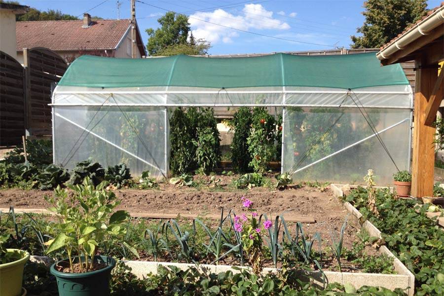 Serre de jardin Richelieu - 24m² - 2 portes avec bâche diffusante - Jardin Couvert - Image 2