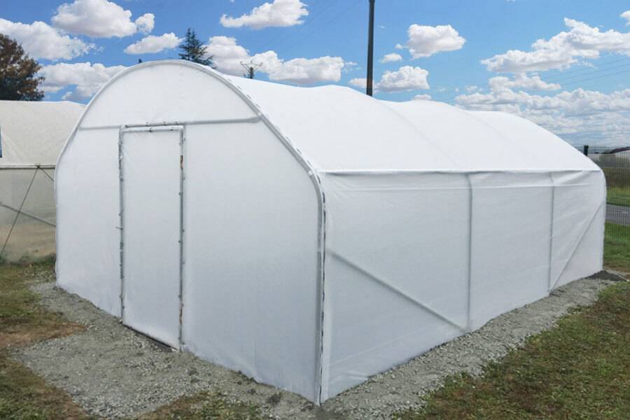 Serre de jardin Richelieu - 24m² - 2 portes avec bâche diffusante - Jardin Couvert - Image 1