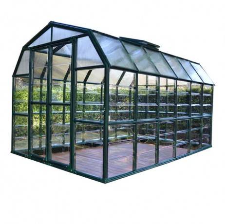 Canopia - Serre de jardin en polycarbonate Rion Grand Gardener 10,38 m², Ancrage au sol Oui - Image 2