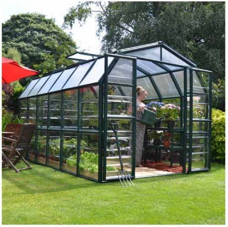 Canopia - Serre de jardin en polycarbonate Rion Grand Gardener 10,38 m², Ancrage au sol Oui - Image 1