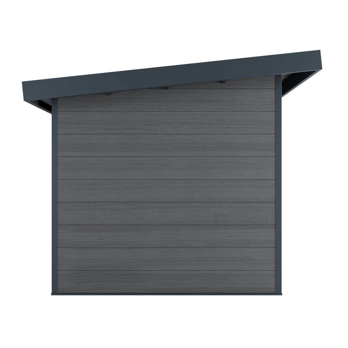 Direct Abris - Abri de Jardin Composite ALMA - 7m2 - Gris - Cabane de jardin - Image 3