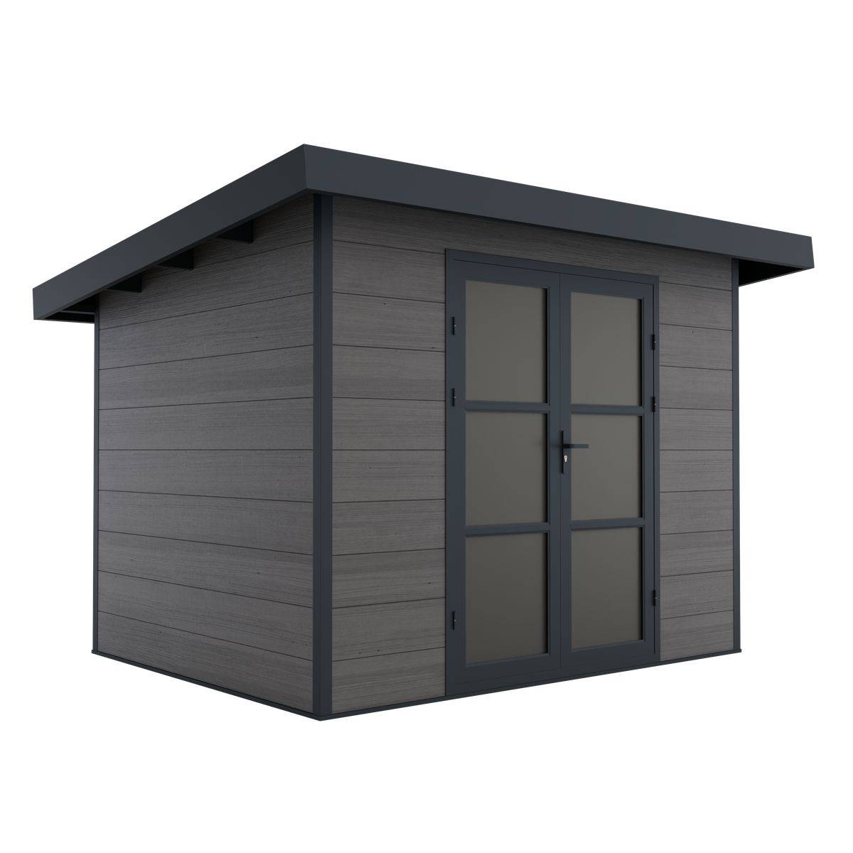 Direct Abris - Abri de Jardin Composite ALMA - 7m2 - Gris - Cabane de jardin - Image 5