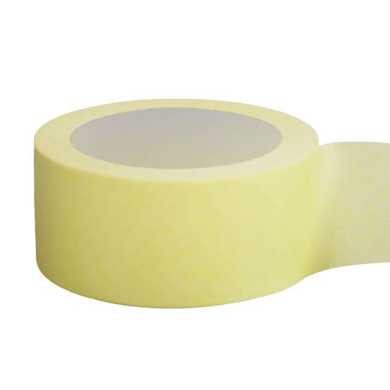 Lot de 360 Rubans de masquage 50 mm x 50 m jusqu'à 80° - Adhésif de masquage jaune pour la peinture TECPLAST - Image 5