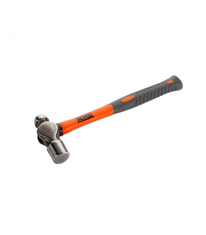 Marteau à boule 680 g. manche en fibre de verre alyco orange ALYCO 170152 - Image 1