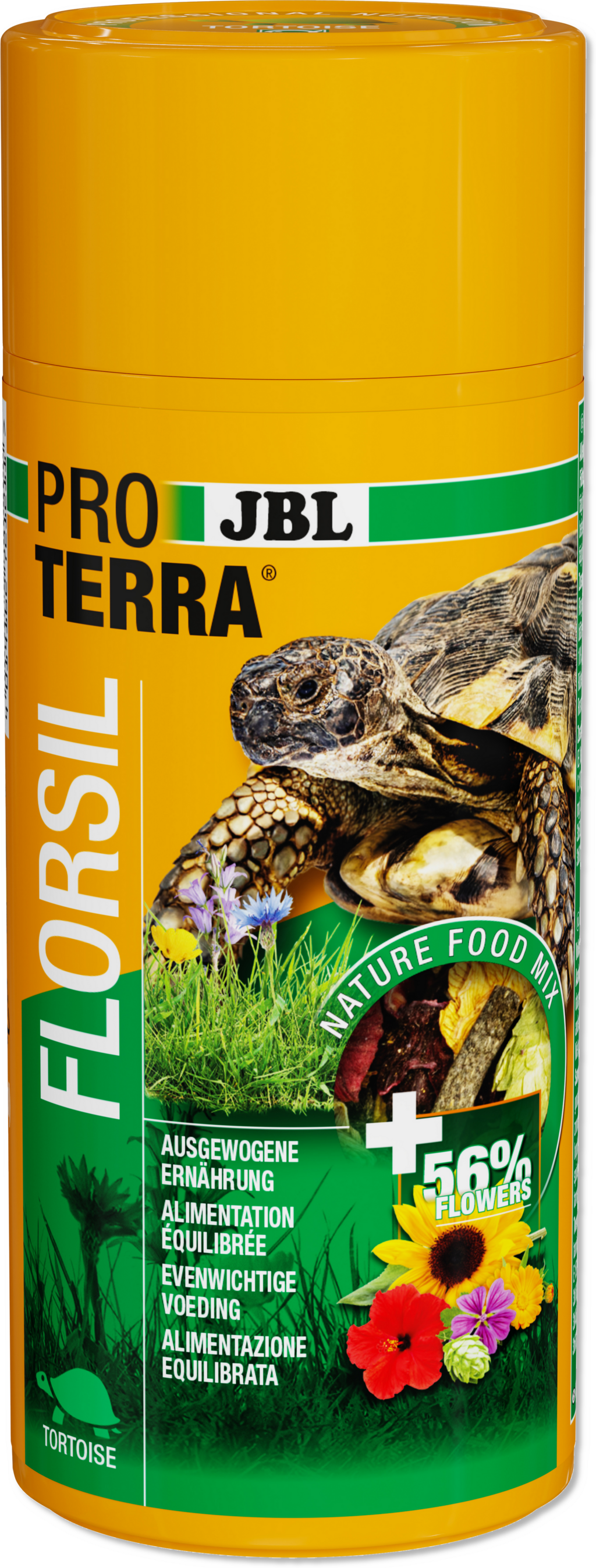 JBL - JBL Proterra Florsil 56 % flores para tortugas terrestres 250 ml - JBL