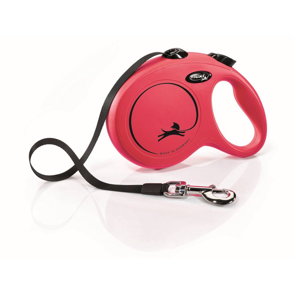 Flexi - Correa cinta 5 metros L Max 50 KG roja correa para perro - Imagen 3