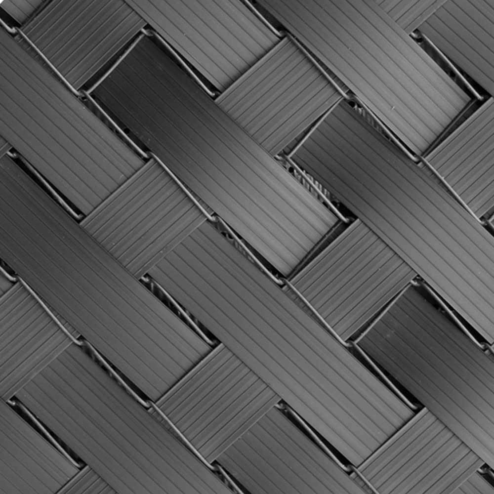 Terre Jardin - Kit brise vue occultant en PVC pour clôture à lamelles - 60 M - Unité - Gris - TERRE JARDIN - Imagen 3