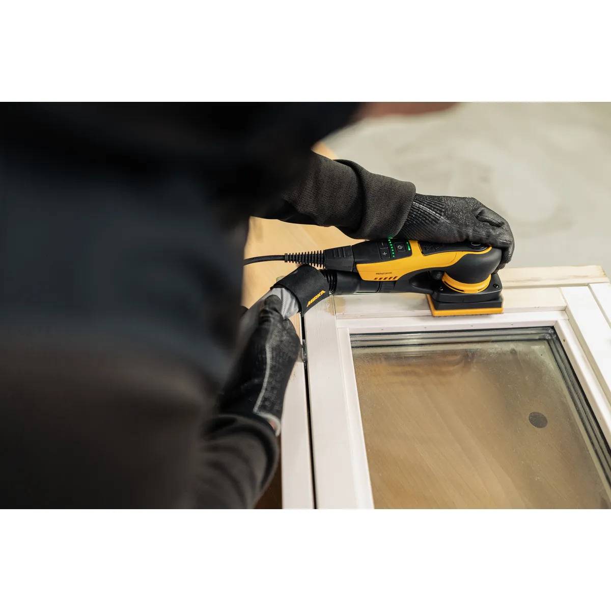 Mirka - Ponceuse orbitale rectangulaire Deos II 343 filaire - MIRKA - 75x100 mm - MID3434044 - Imagen 8