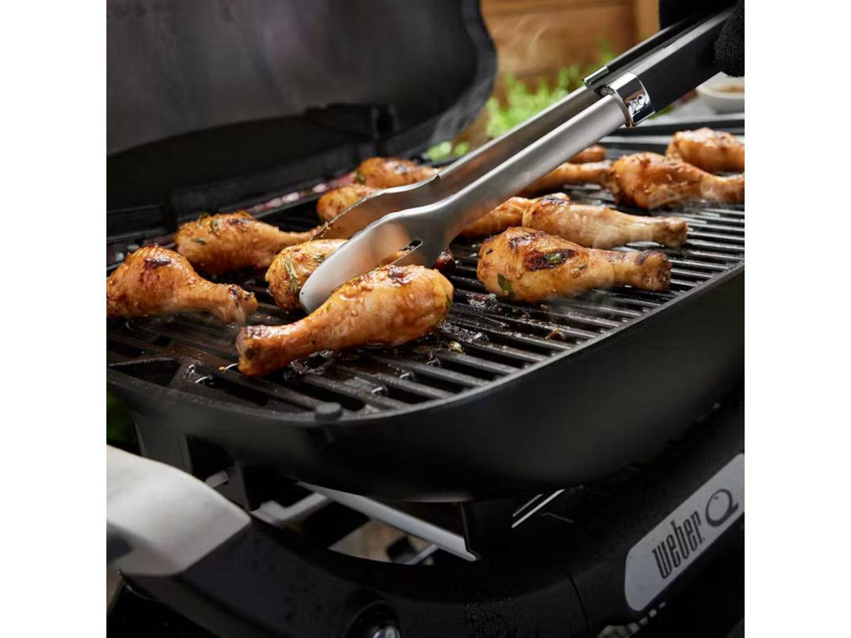 Weber - Barbecue à gaz Q 2200N noir avec pied + Rôtissoire - Weber - Image 6