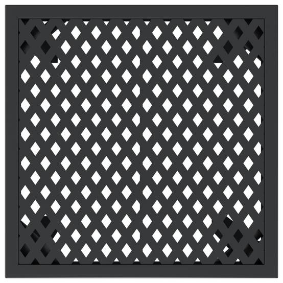 ComfortXL - Petite Table de Bistrot Carrée 50x50cm Acier Anthracite, Plateau en Maille Idéale pour Balcon – ComfortXL Outdoor Living - Image 4