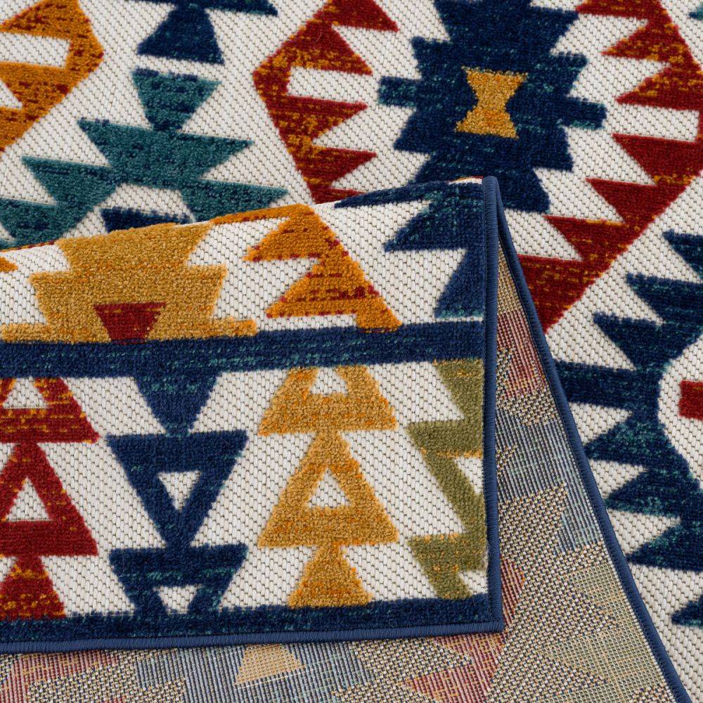 Jardindeco - Tapis intérieur extérieur en polypropylène Murcie 176 160 x 120 cm - Imagen 2