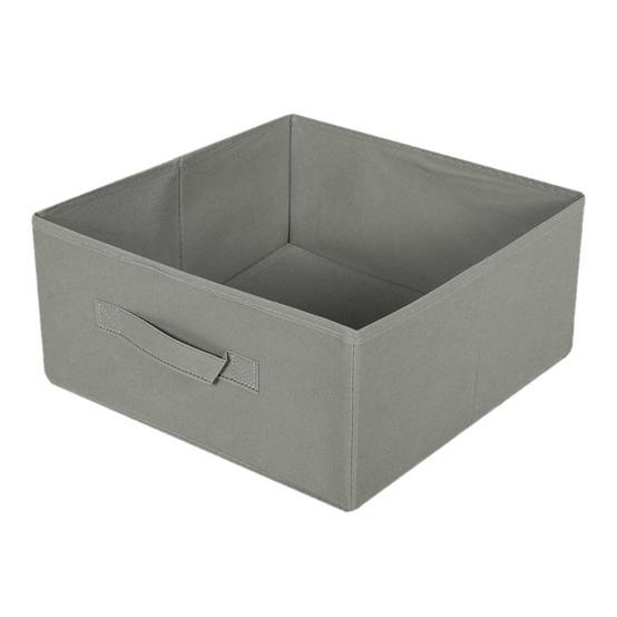 Sans Marque - Boîte de rangement pliable en tissu avec poignée - Toilinux - Image 2