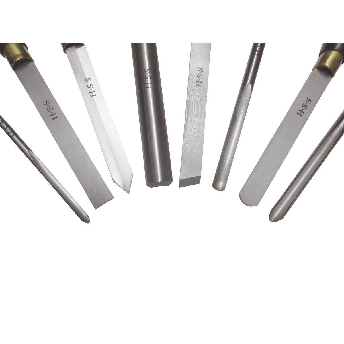 Coffret de 8 gouges de tournage - L. 470 mm Holzmann - Imagen 2