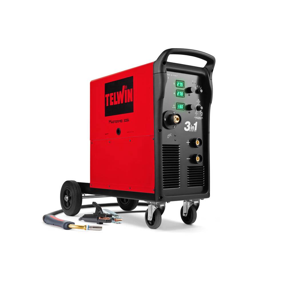 Poste à souder Inverter multi-procédé Mastermig 305i - 230V/400 V - TELWIN - 816200 - Imagen 2