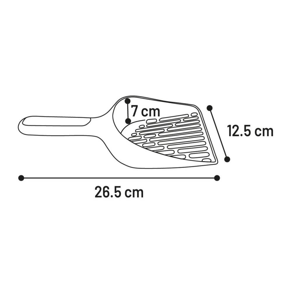 Pelle à litière XL bleu pour litière agglomérante  Pour chat - Imagen 2