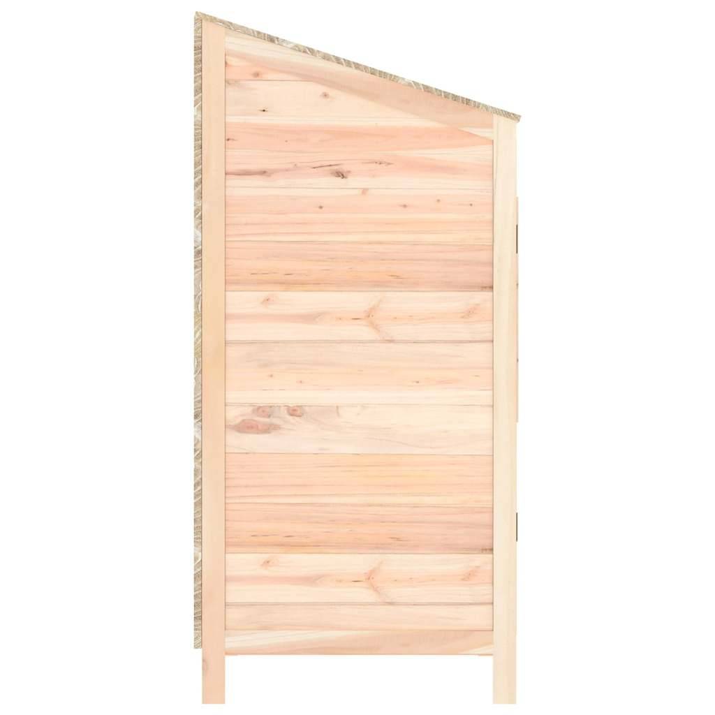 Vidaxl - Remise de jardin 55x52x112 cm Bois de sapin solide vidaXL 152178 - Image 6