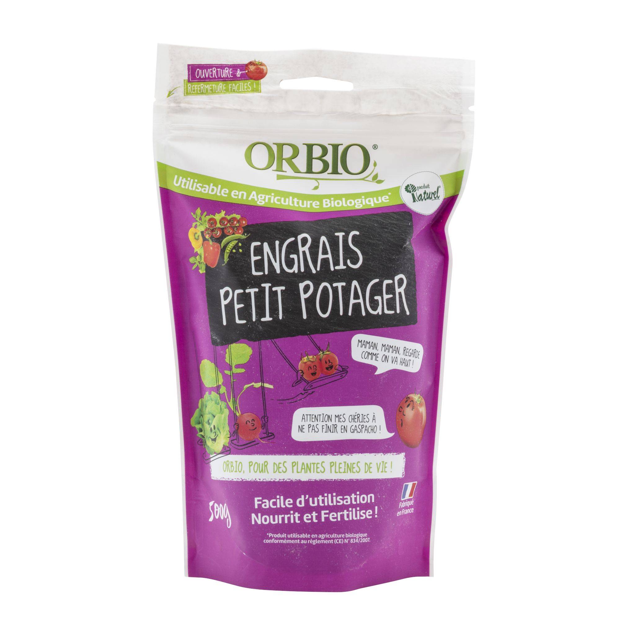 Engrais petit potager 500g OrBio - Image 1