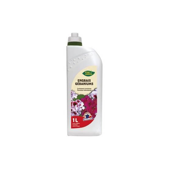 Star jardin - Engrais Geraniums 1l Npk. Star Jardin - Enlg1