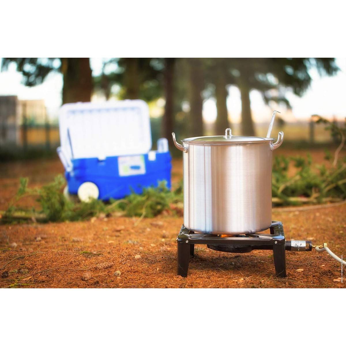 Réchaud gaz fonte 7.5KW Réchaud Paella Traiteur 4 pieds KEMPER - Imagen 2