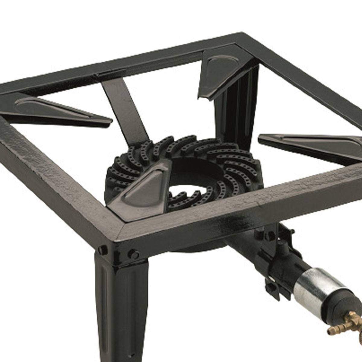 Réchaud gaz fonte 7.5KW Réchaud Paella Traiteur 4 pieds KEMPER - Imagen 6
