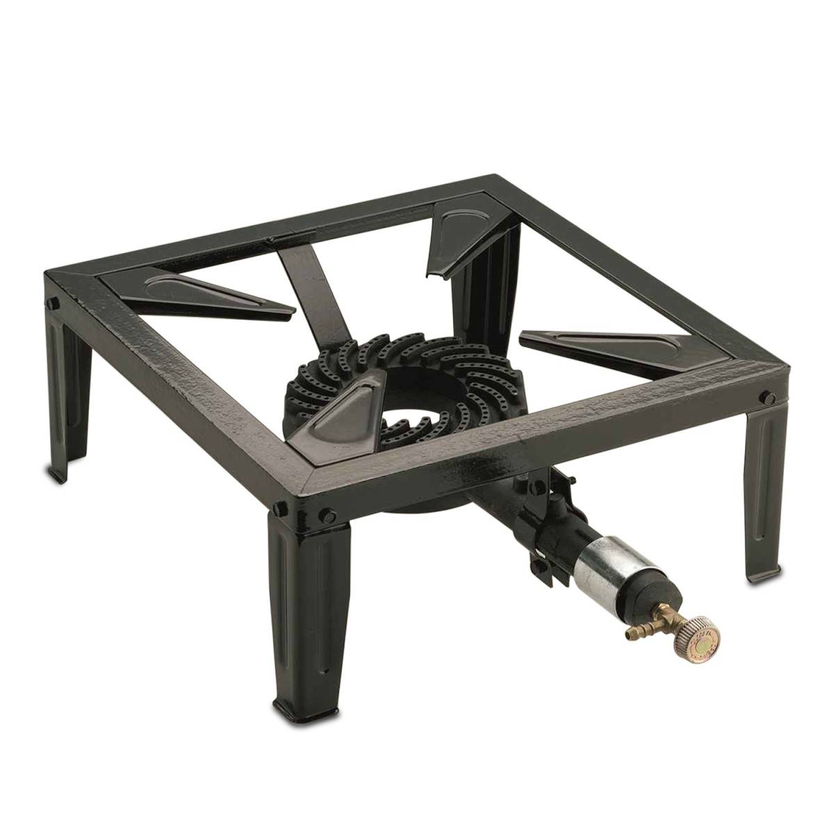 Réchaud gaz fonte 7.5KW Réchaud Paella Traiteur 4 pieds KEMPER - Imagen 1