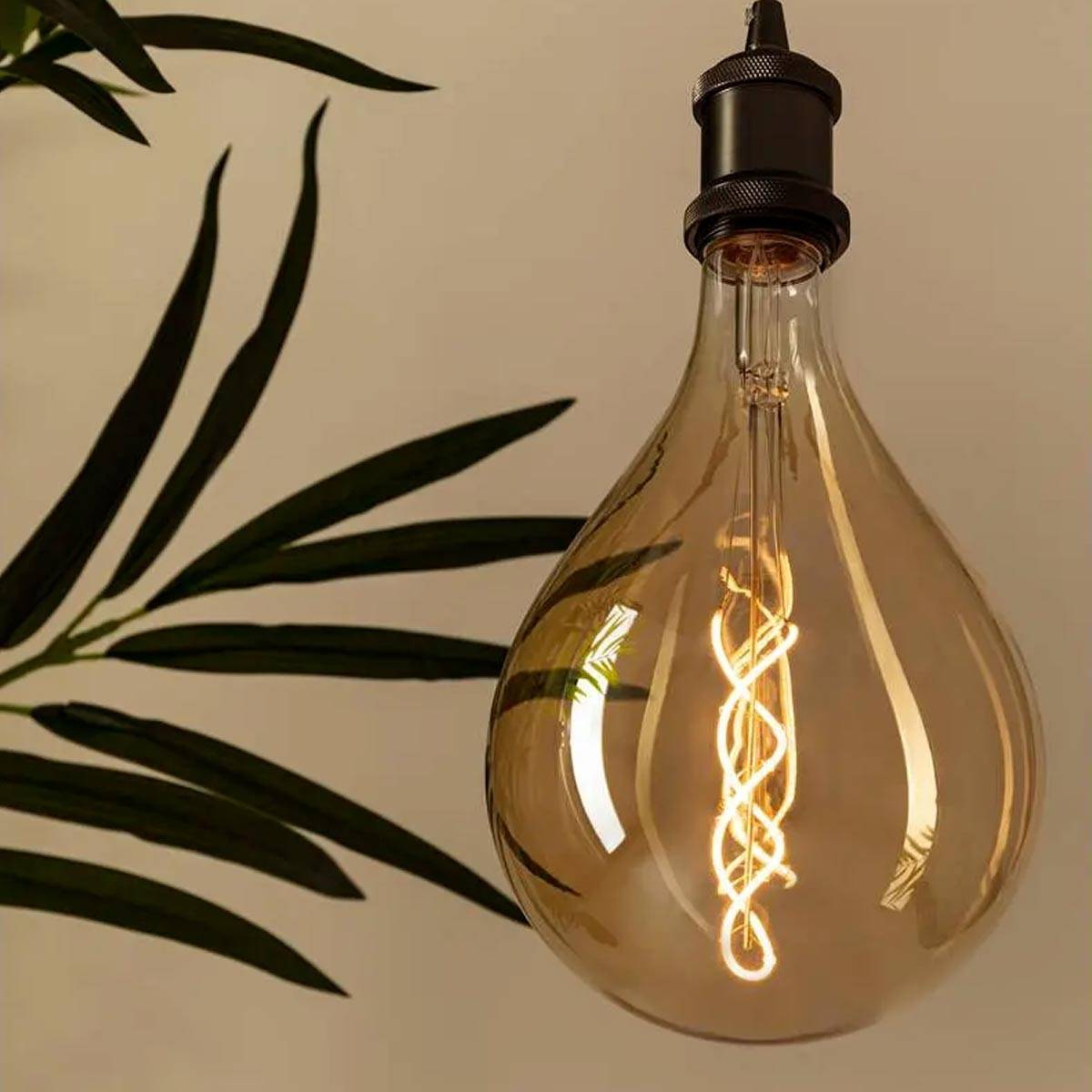 Ampoule Led "Esfera" 32cm Ambre - Image 3