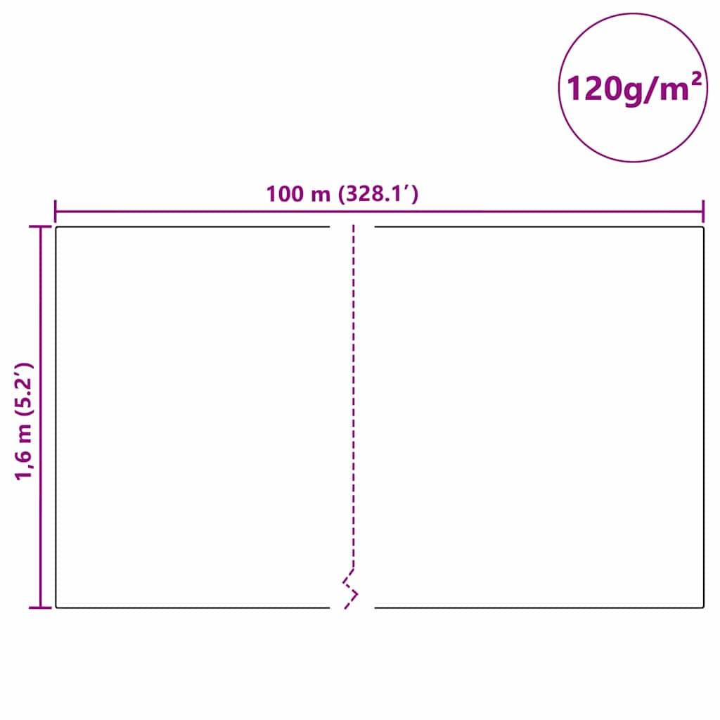 Grande Toison Jardinage Anti-Gel Beige Tissu Micro-Aéré Protection Vergers et Massifs Beige 100x1,6m – ComfortXL Outdoor Living - Image 8