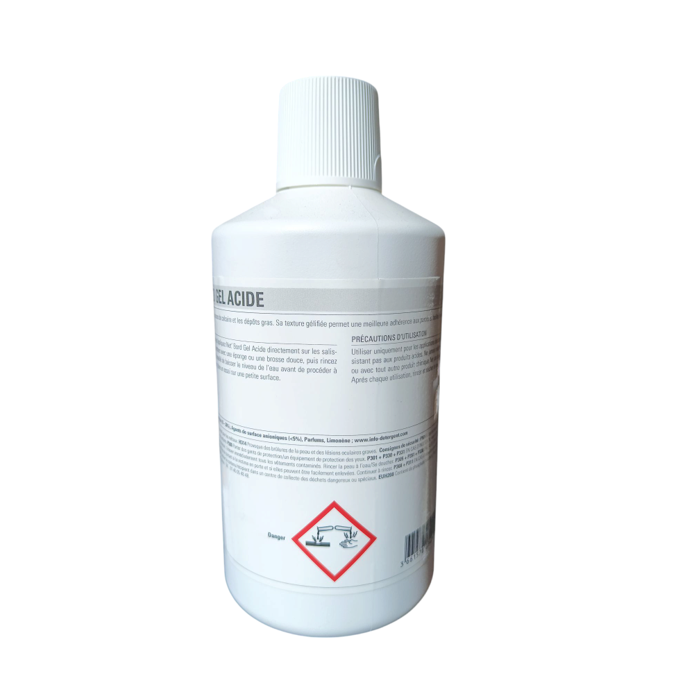 Nettoyant ligne d'eau en gel pour piscine 1 litre - Imagen 3