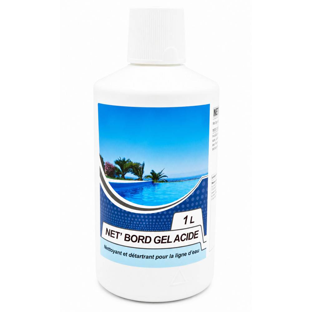 Nettoyant ligne d'eau en gel pour piscine 1 litre - Imagen 1