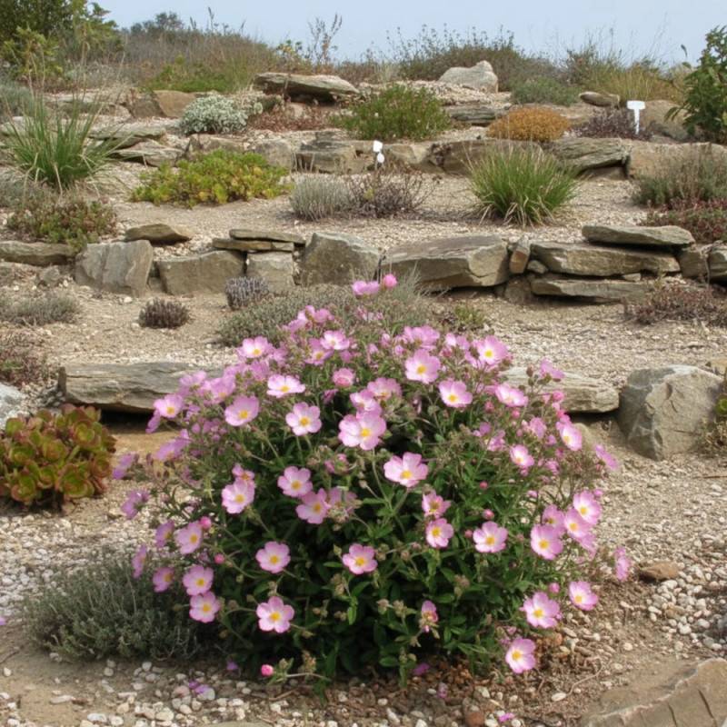 Ciste Grayswood Pink, Cistus à fleurs Rose/ - feuillage Persistant - Godet - 5/20 cm - Imagen 3