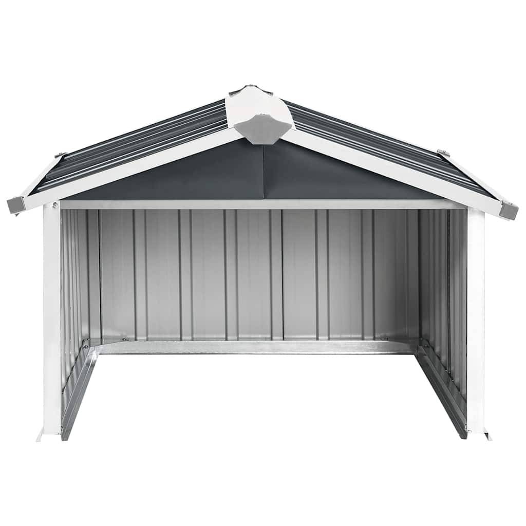 PANGIVO - Abri pour robot de jardin acier galvanisé anthracite 92 x 97 x 63 cm - PANGIVO - Image 3